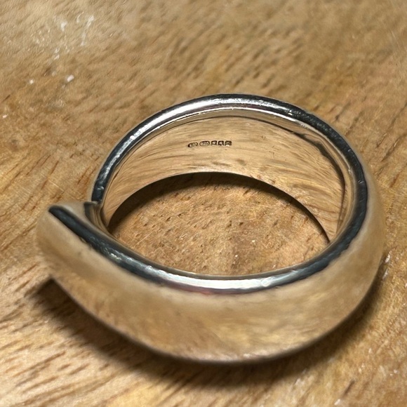 Links of London Purple Amethyst Modern Design 925 Sterling Silver Ring - Picture 9 of 16